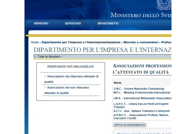 IWA ITALY tra le associazioni professionali che rilasciano attestato di qualità