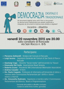 Democrazia digitale e tradizionale